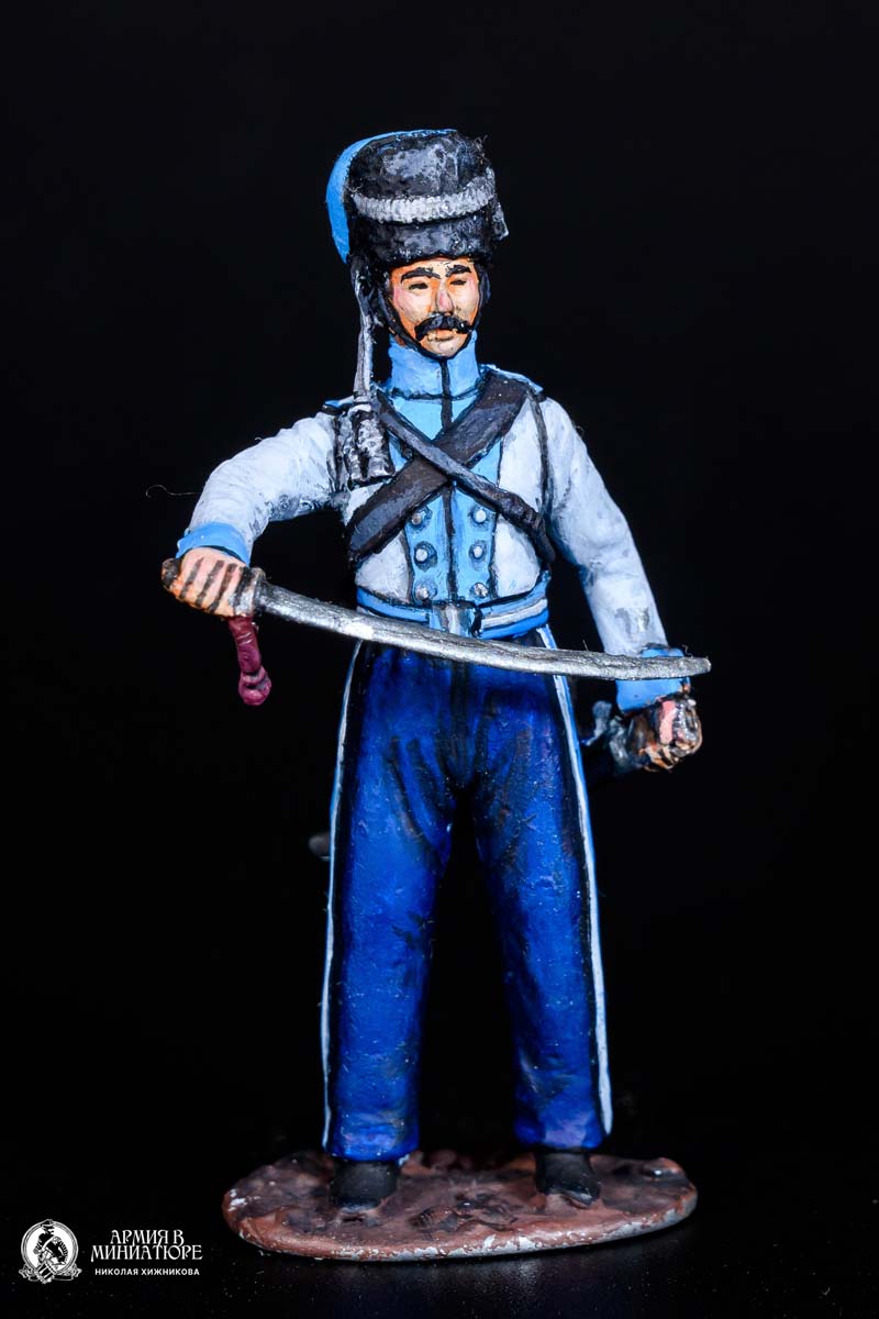 Казак эскадрона Скаржинского, 1812-14 гг.