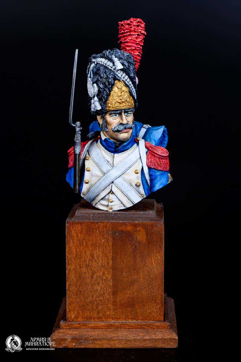 Гренадер императорской гвардии / French Grenadiers of the Imperial Guard, Франция 1815 г.