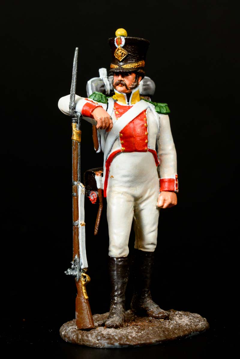 Вольтижер 8-го полка / Royaume de Naples, voltigeur du 8ème rgt, Королевство Неаполь, 1813 г.