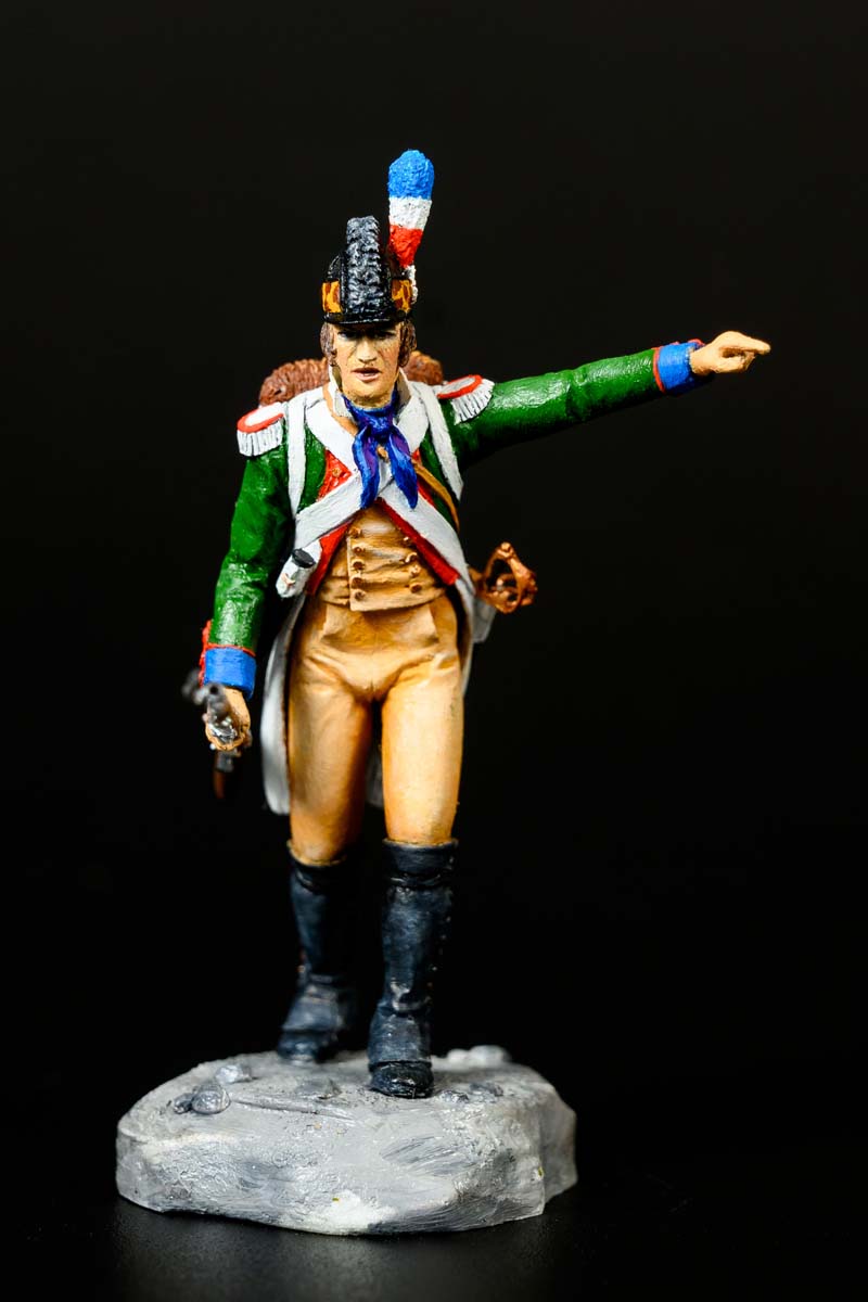 Шассер Германского легиона, Франция 1793 г.