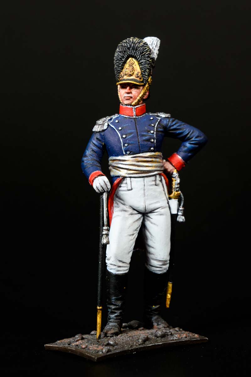 Офицер пехотного полка, Вюртемберг 1812 г.