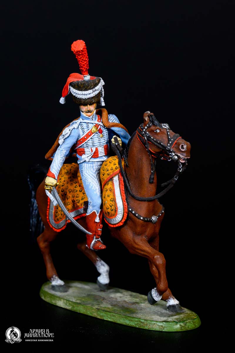 Полковник 3-го гусарского полка, Франция 1806-08 гг.