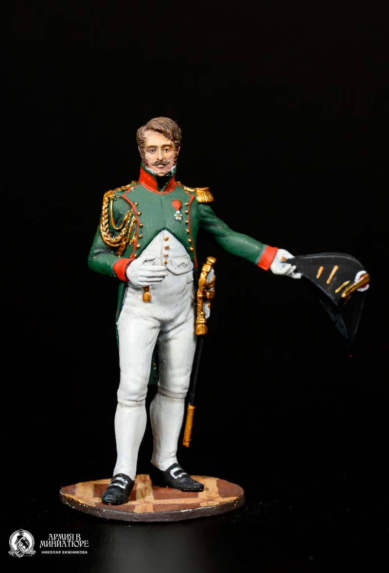 Офицер гвардейских егерей на балу. Франция, 1805 г.