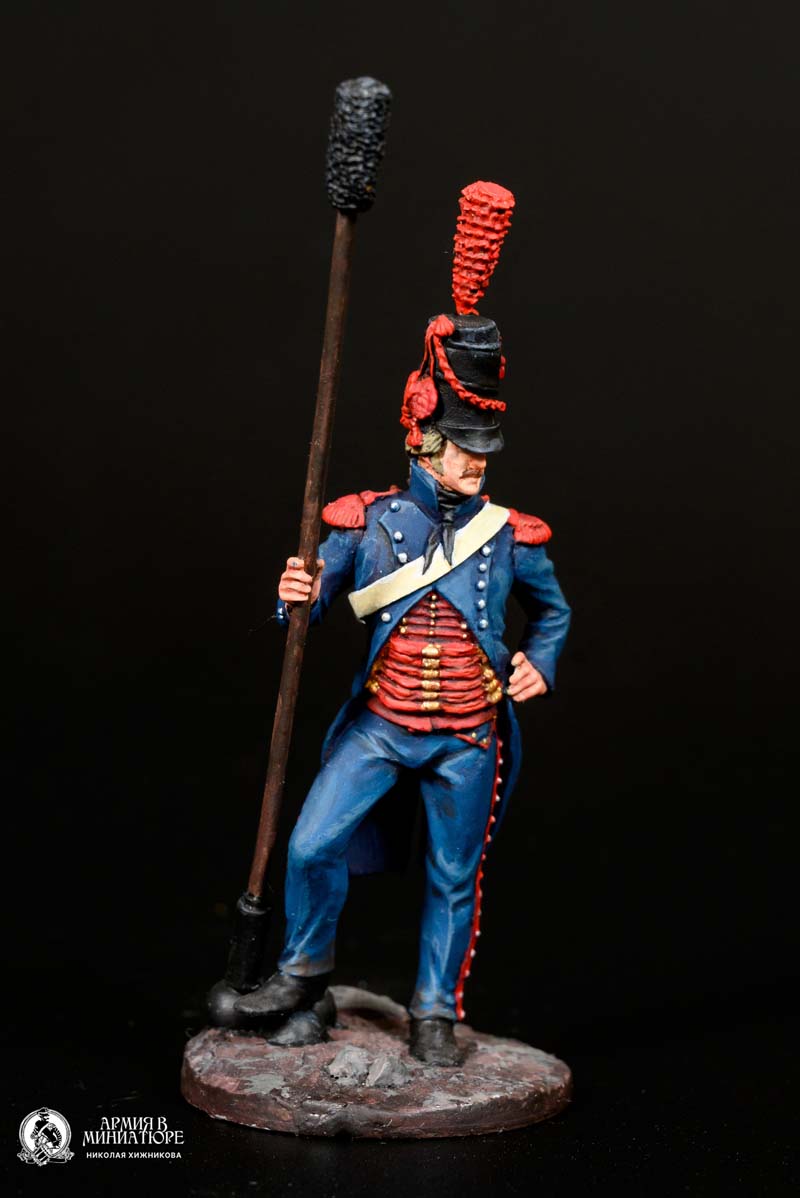Канонир конной артиллерии, Франция, битва при Маренго, 1800 г.