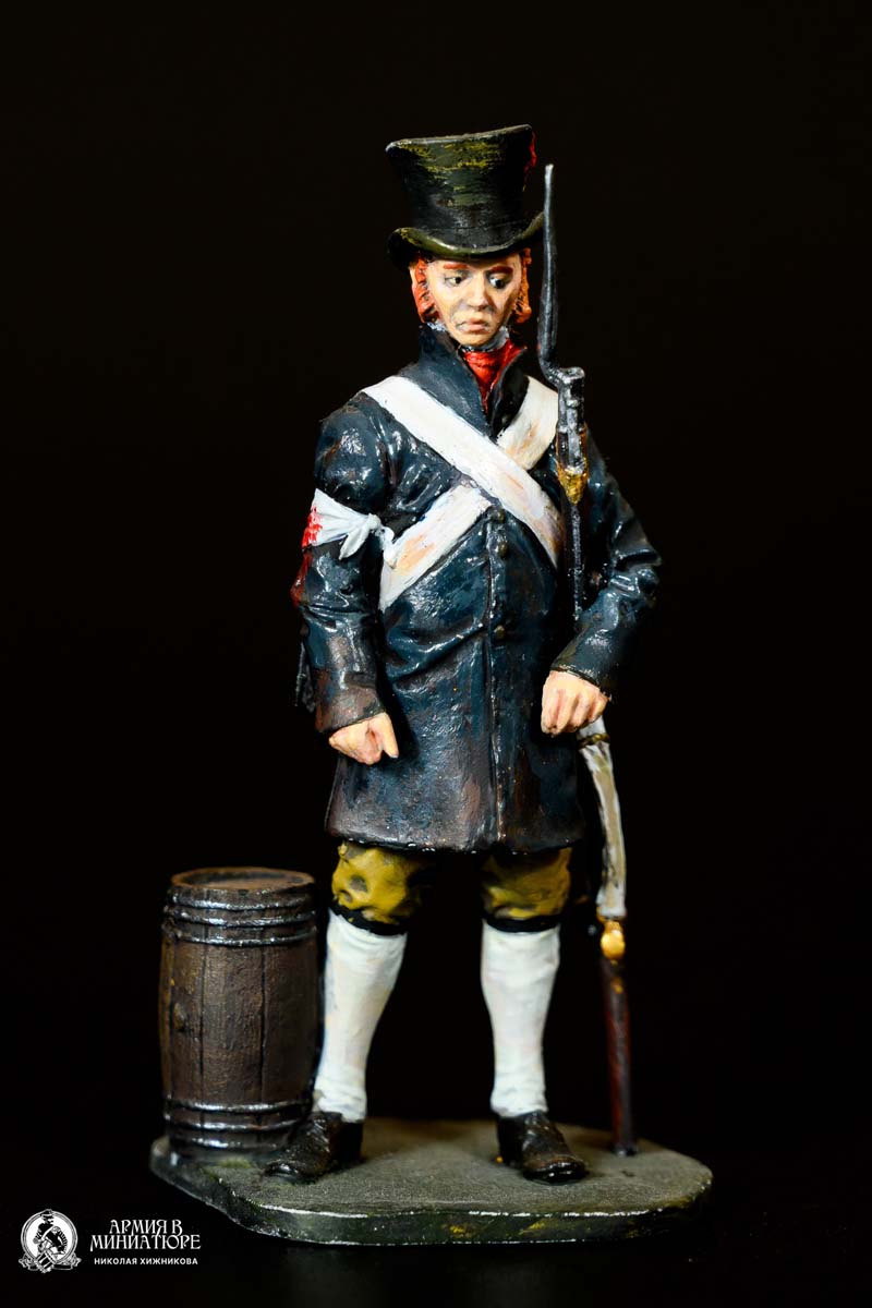 Испанский ополченец, Сарагоса, 1808 г.