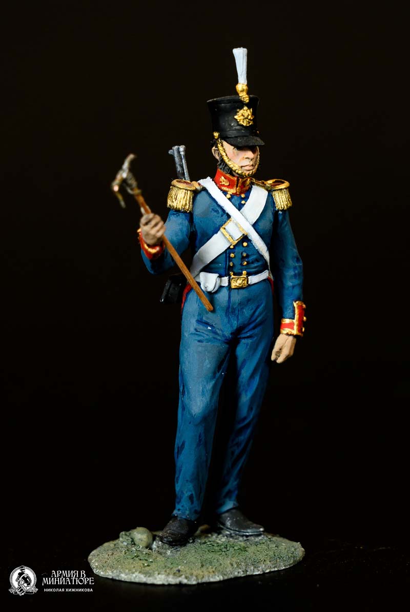 Британский канонир королевской артиллерии, 1854-56 гг
