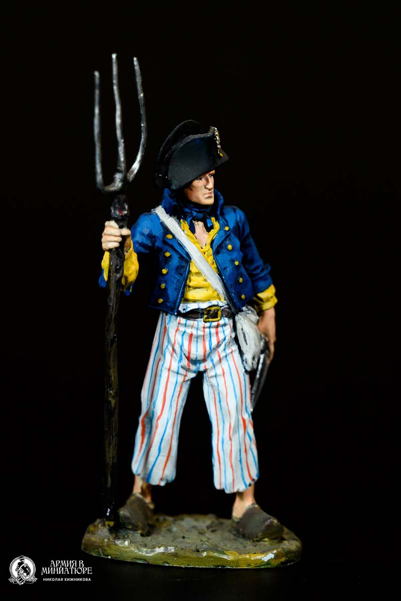 Французский революционер санлюлот / French Revolution — Sans coulotte, 1789 г.