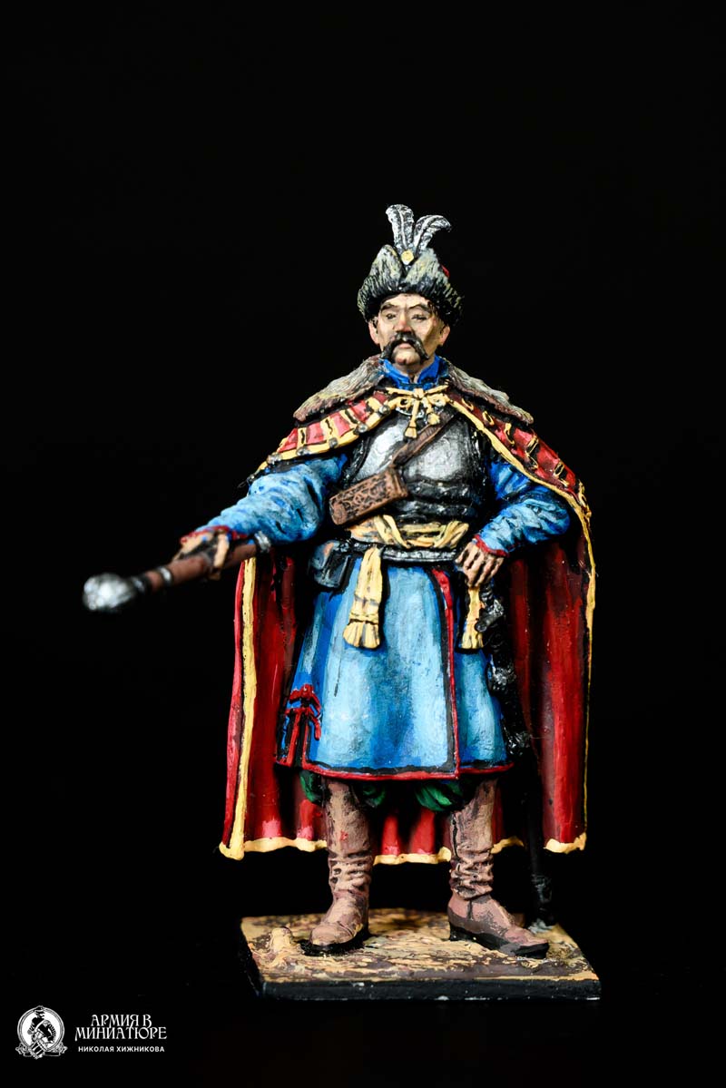 Казацкий полковник. Украина, 17 век