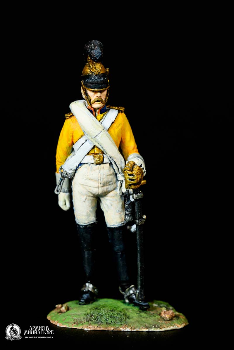 Саксонский кирасир полка Гар дю Кор, 1812 г.